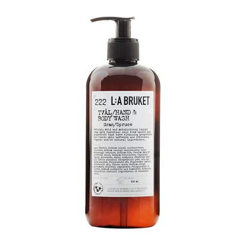 L:A BRUKET 222 Hand & Body Wash - Spruce 潔膚露-雲杉
