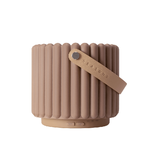 SEASONS SONI 暮雲無線超音波香氛儀提把套組-沙褐色 SEASONS SONI SM - Wireless Ultrasonic Aroma Diffuser + Short Strap_Parline